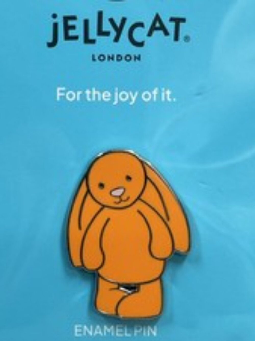 Jellycat Enamel Pin 2026 BASHFUL BUNNY Perks reward = not for retail sale